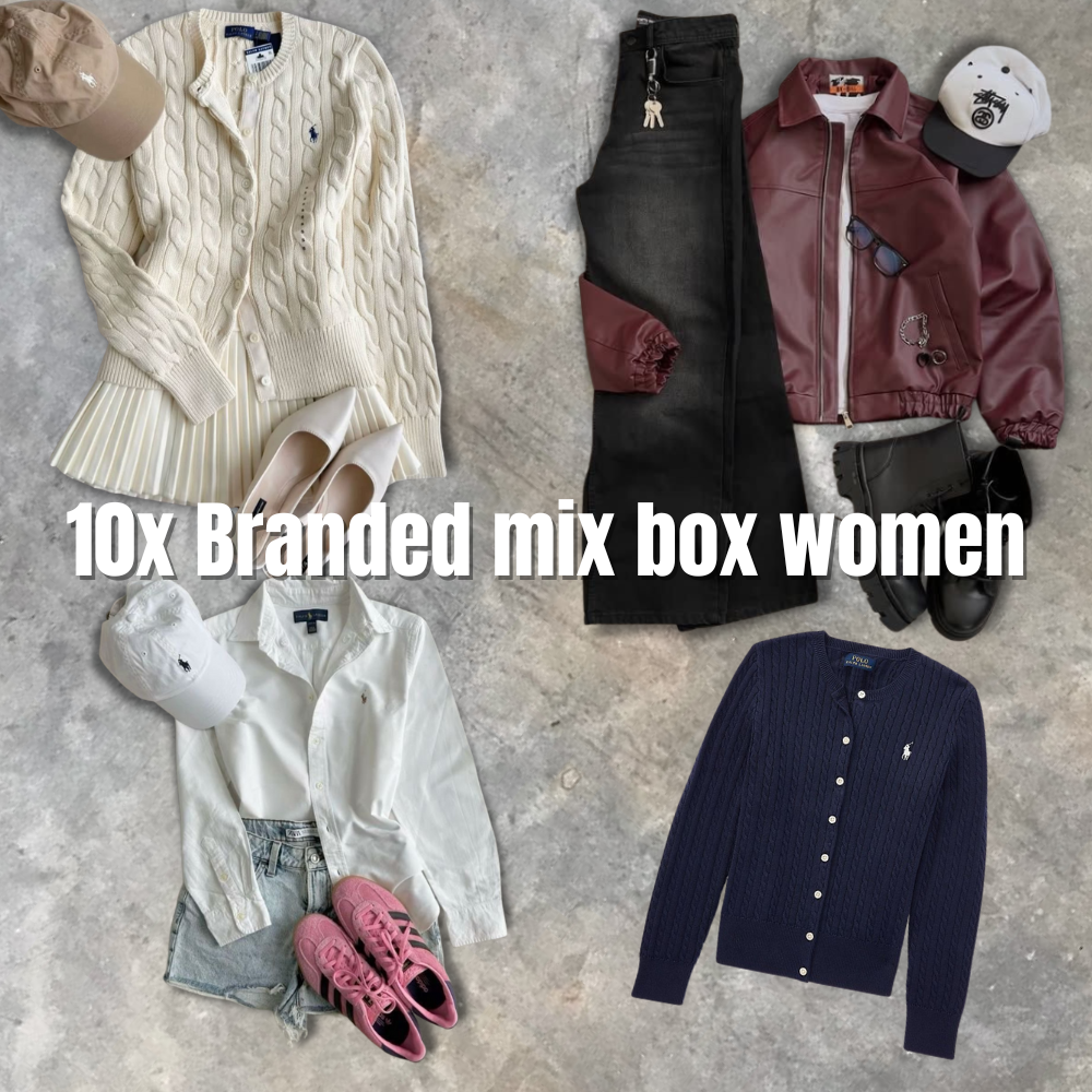 10x Branded mix box women