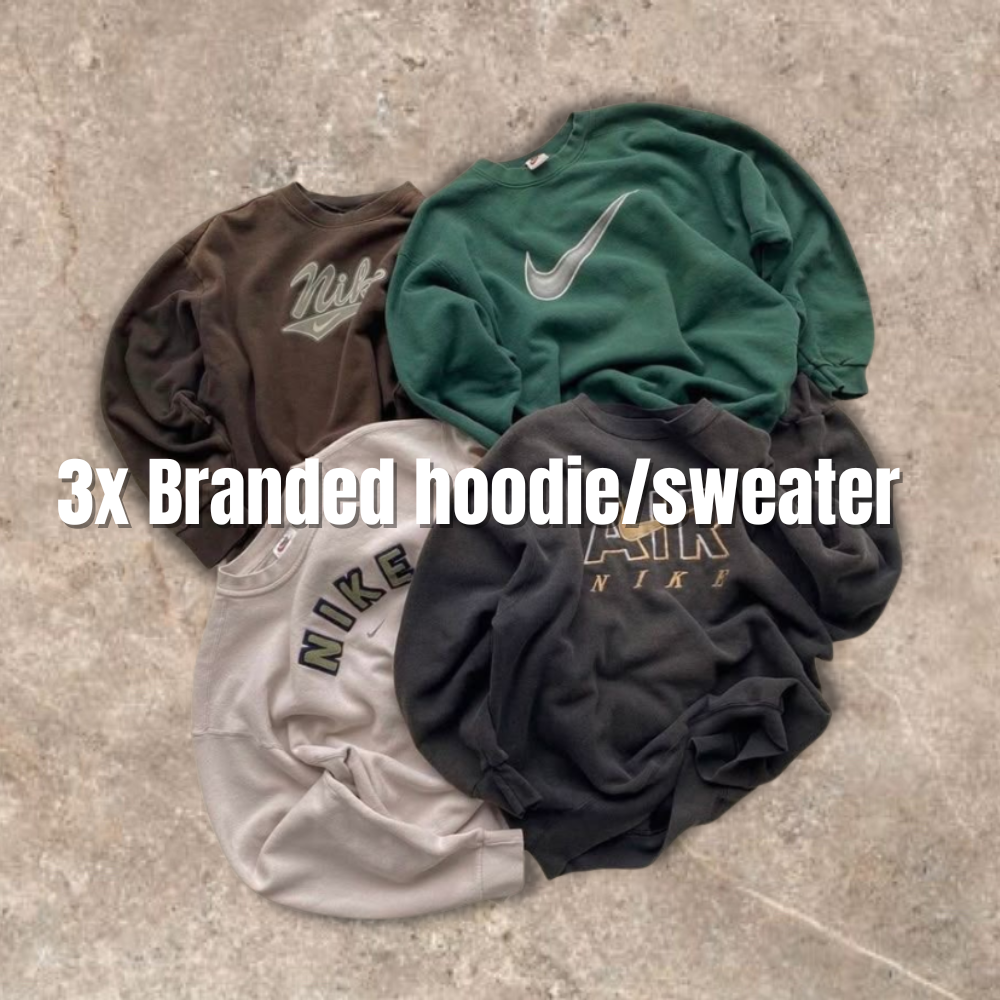 3x Branded Hoodies/Sweaters