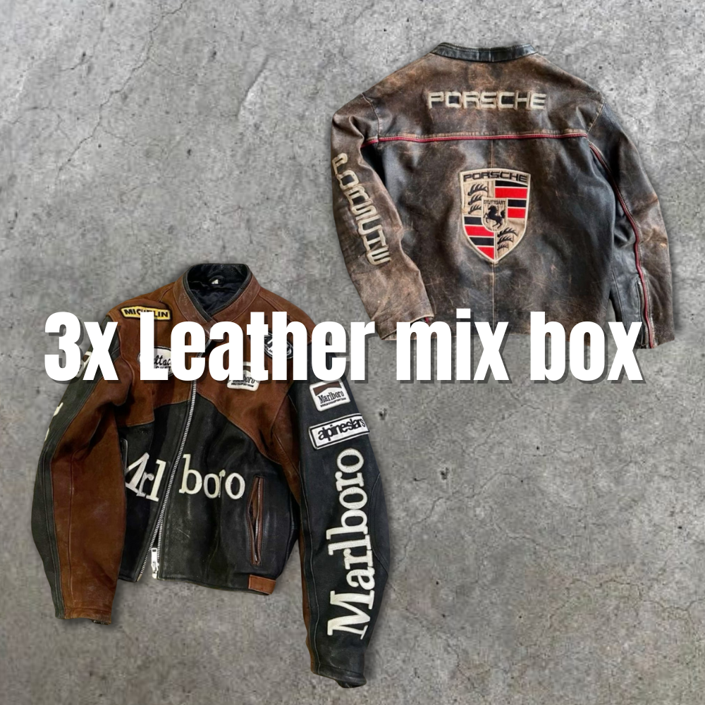 3x Leather Box