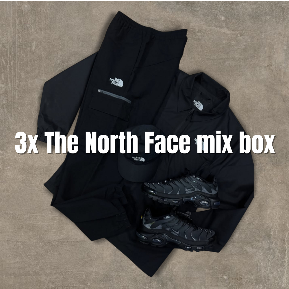 3x THE NORTH FACE MIX BOX