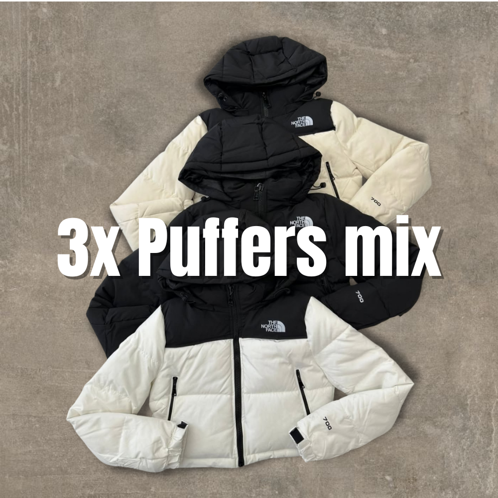 3x PUFFERS MIX