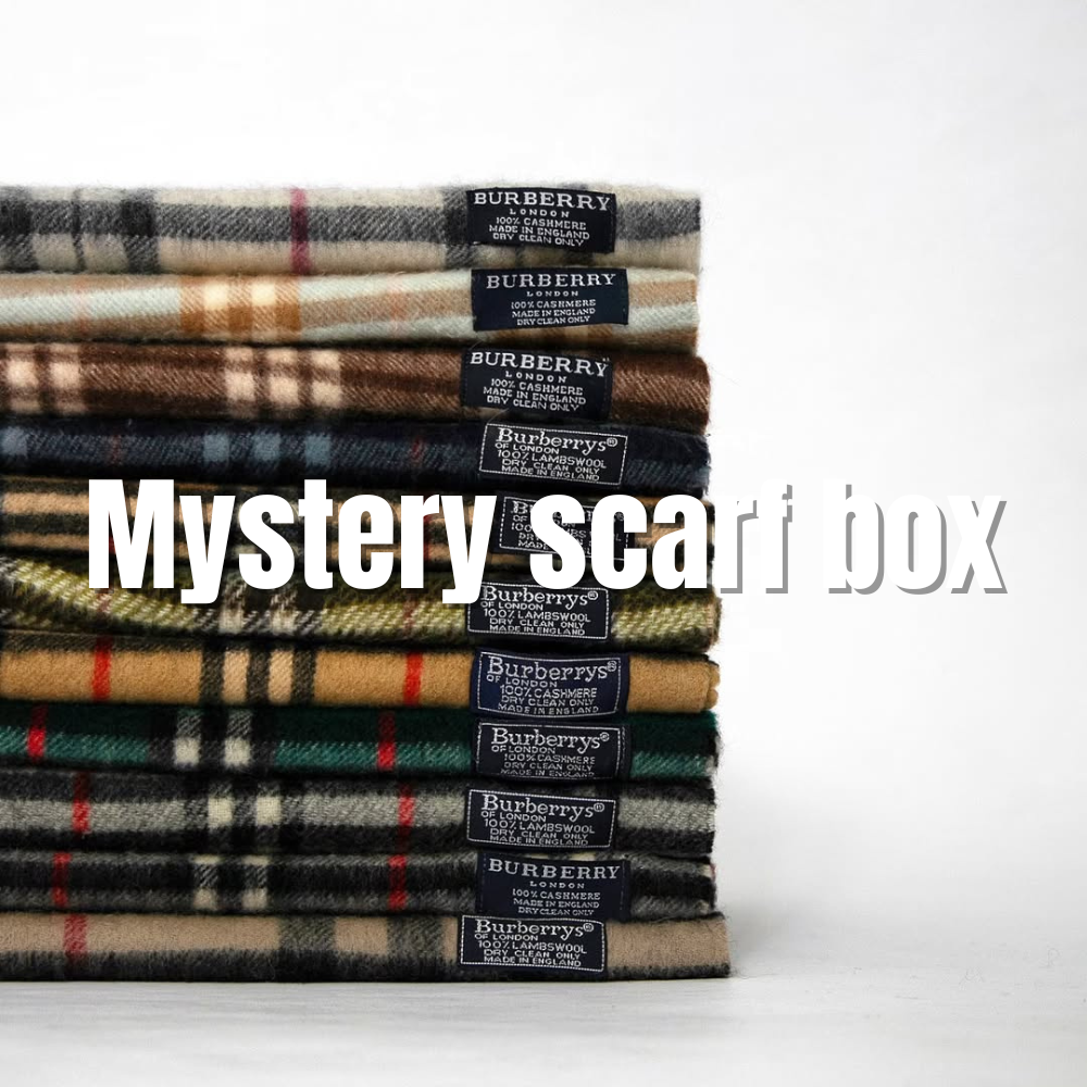 Mystery scarf box