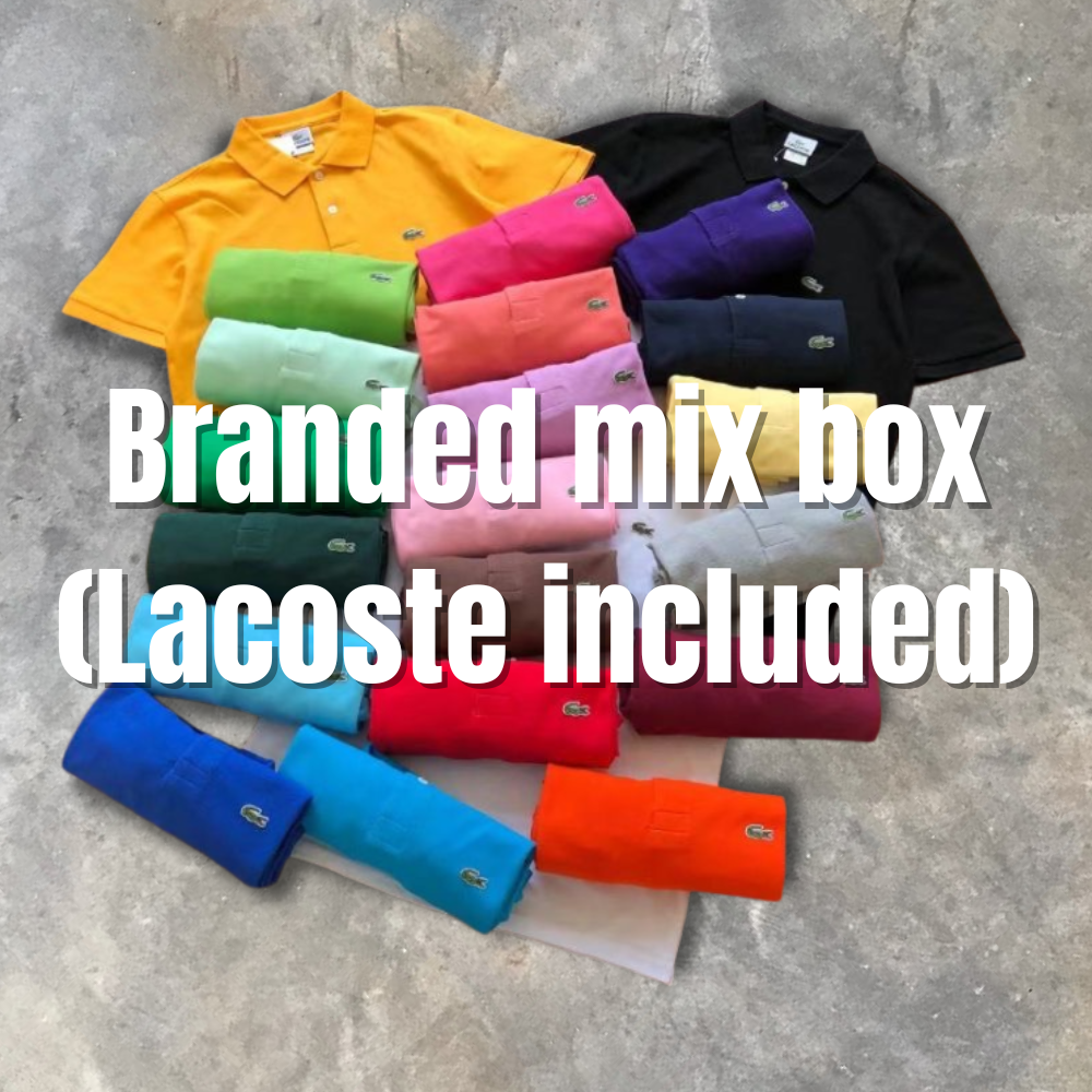 10x BRANDED MIX BOX - lacoste edition