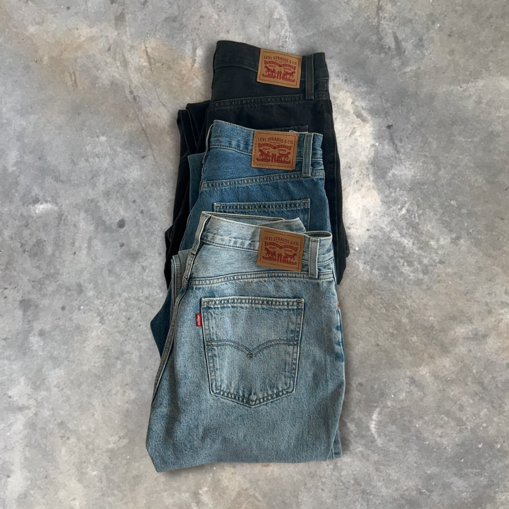 3x levi jeans mix box
