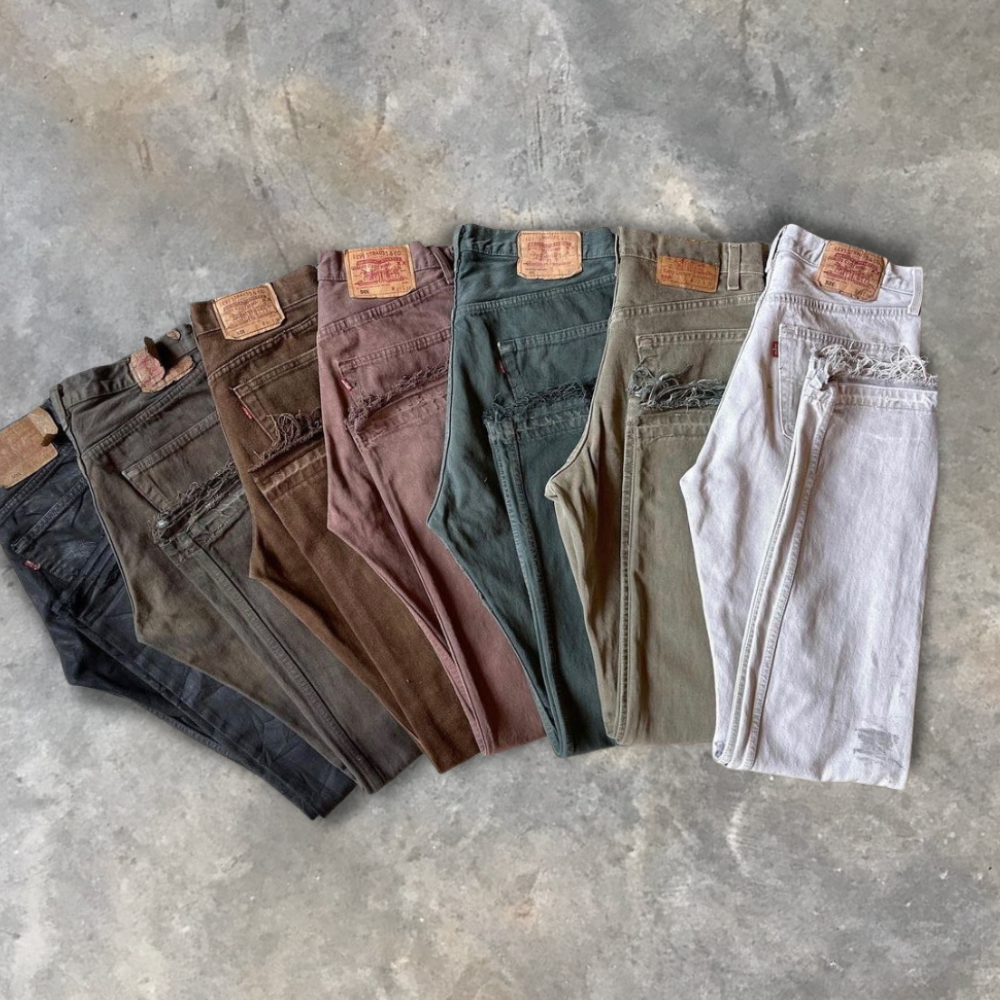 3x levi jeans mix box